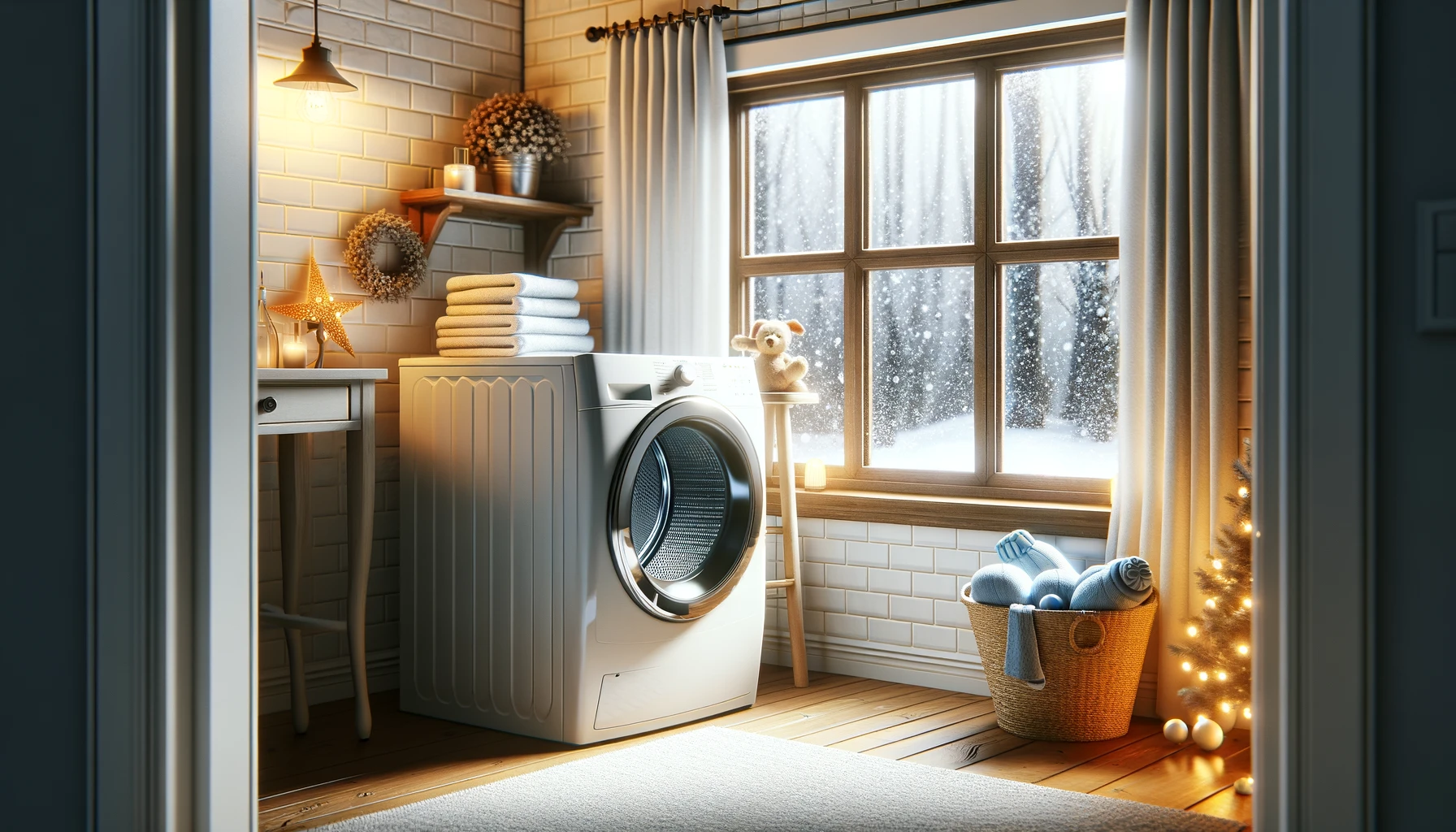 Clean Laundry Room - Dryer Vent Cleaning Edmonton